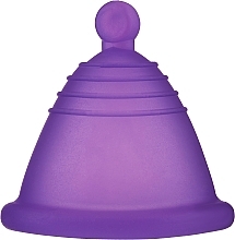 Menstruationstasse Größe M, lila - MeLuna Classic Shorty Menstrual Cup — Bild N1