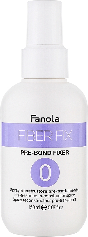 Revitalisierendes Haarspray - Fanola Fiber Fix Pre-Bond Fixer 0 — Bild N1