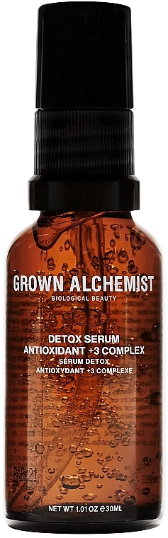 Entgiftendes Gesichtsserum mit Antioxidantien-Komplex - Grown Alchemist Detox Serum Antioxidant +3 Complex — Bild N1