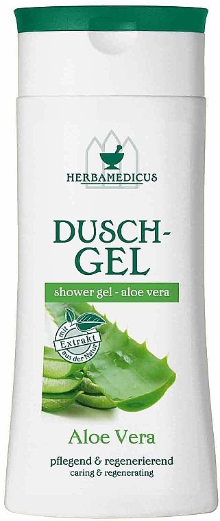 Pflegendes und regenerierendes Duschgel mit Aloe Vera - Herbamedicus