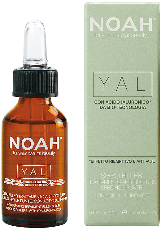 Regenerierendes und schützendes Haarserum mit Hyaluronsäure - Noah YAL Anti-Breaking Filler Serum — Bild N1