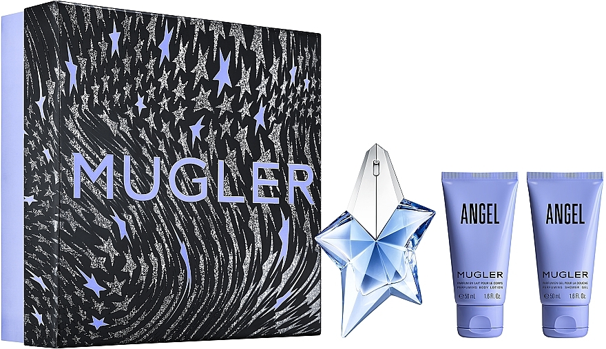 Thierry Mugler Angel  - Duftset (Eau de Parfum 25ml + Körperlotion 50ml + Duschgel 50ml)  — Bild N1