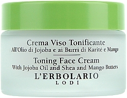 Tonisierende Gesichtscreme mit Sheabutter und Jojobaöl - L'erbolario Crema Viso Tonificante — Bild N2