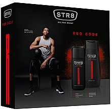 STR8 Red Code - Duftset (Deodorant Spray/75ml + Duschgel/250ml) — Bild N1