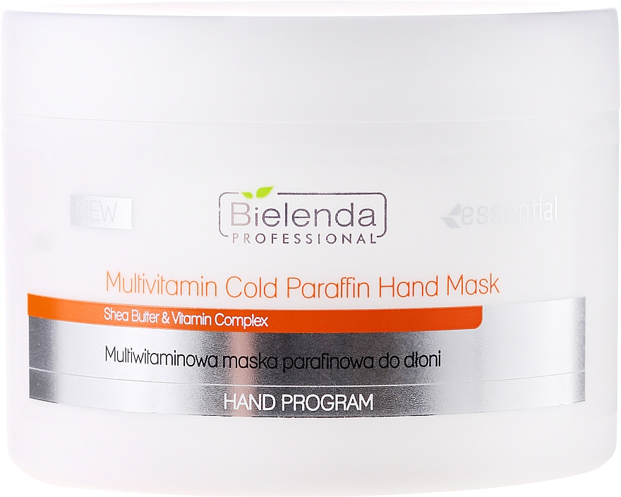 Kühlende Handmaske mit Vitaminen und Paraffin - Bielenda Professional Multivitamin Cold Paraffin Hand Mask — Bild N1