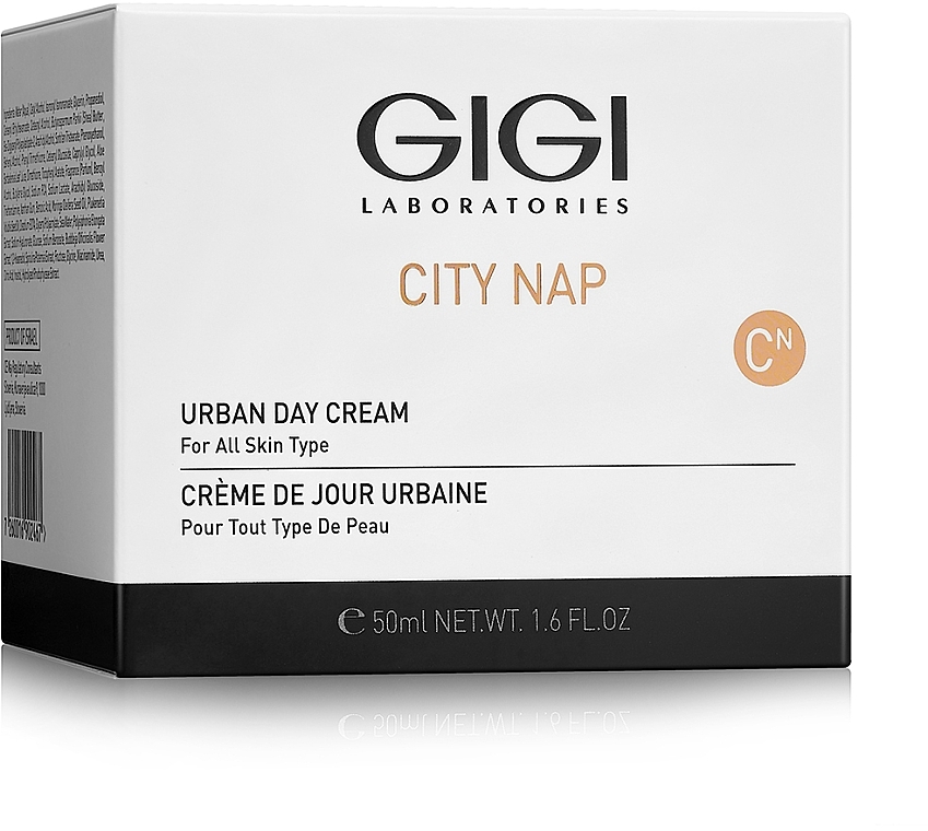 Beruhigende Anti-Falten Tagescreme geeignet auch für Problemhaut und bei Rosacea - Gigi City Nap Urban Day Cream — Bild N2