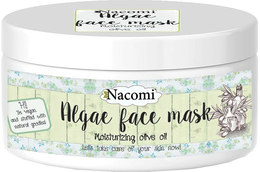 Alginat-Gesichtsmaske "Olive" - Nacomi Professional Face Mask — Bild N1