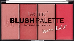 Rouge-Palette für das Gesicht - Technic Cosmetics Blush Palette — Bild N2