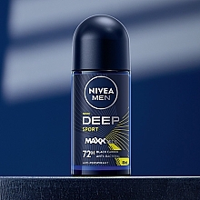 NIVEA MEN Deep Sport Antiperspirant  - Deo Roll-on Antitranspirant — Bild N4