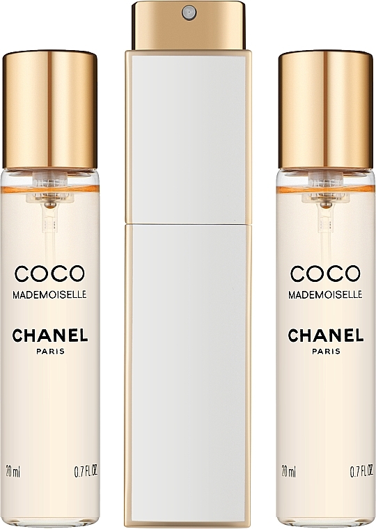 Chanel Coco Mademoiselle - Eau de Parfum (2x20ml Refill + 1x20ml Parfümzerstäuber) — Bild N2