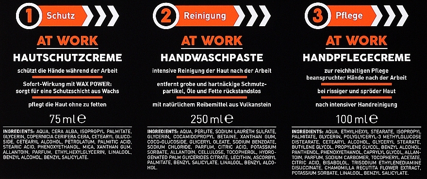 Handpflegeset - SC 2000 At Work (paste/250ml + h/cr/75ml + h/cr/100ml) — Bild N3
