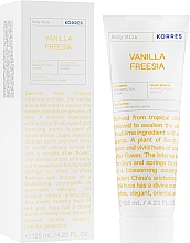 Düfte, Parfümerie und Kosmetik Körpermilch mit Vanille und Freesie - Korres Body Milk Vanilla Freesia