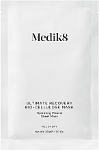 Beruhigende, nährende und feuchtigkeitsspendende Tuchmaske mit Mineralien und Hyaluronsäure - Medik8 Ultimate Recovery Bio-Cellulose Mask — Bild N2