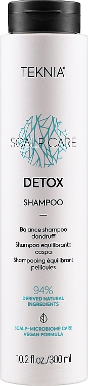 Mizellenshampoo gegen trockene und fettige Schuppen - Lakme Teknia Scalp Care Detox Shampoo — Bild N1