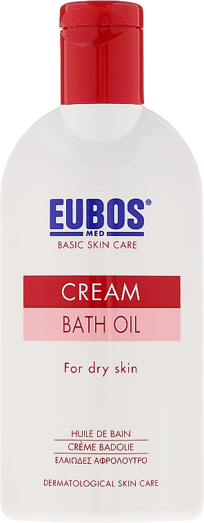 Badeöl für trockene Haut - Eubos Med Basic Skin Care Cream Bath Oil For Dry Skin — Bild N2