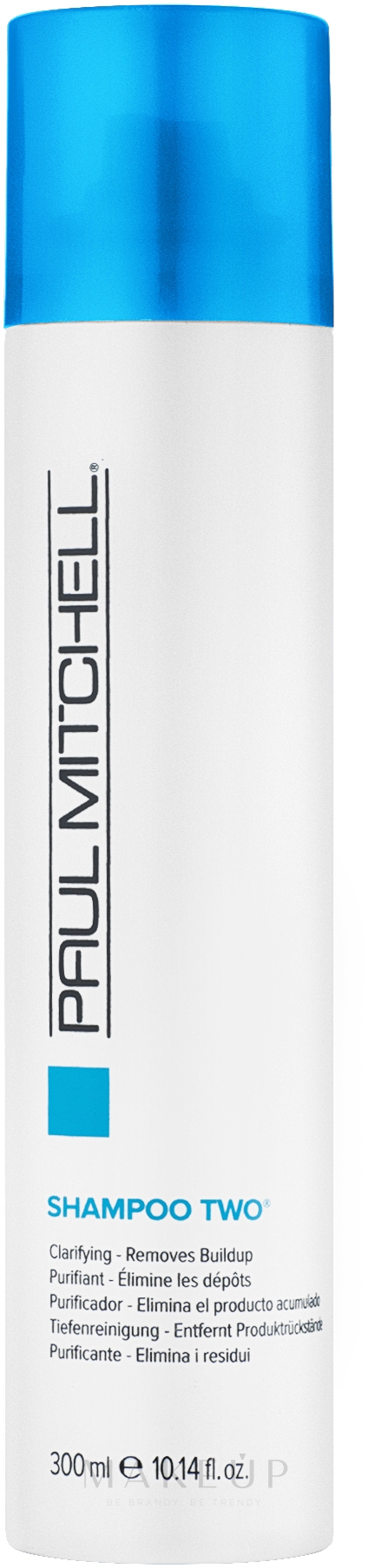 Tiefenreinigendes Shampoo für alle Haartypen - Paul Mitchell Clarifying Shampoo Two — Bild 300 ml