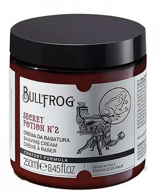Rasiercreme - Bullfrog Secret Potion №2 Shaving Cream — Bild N1