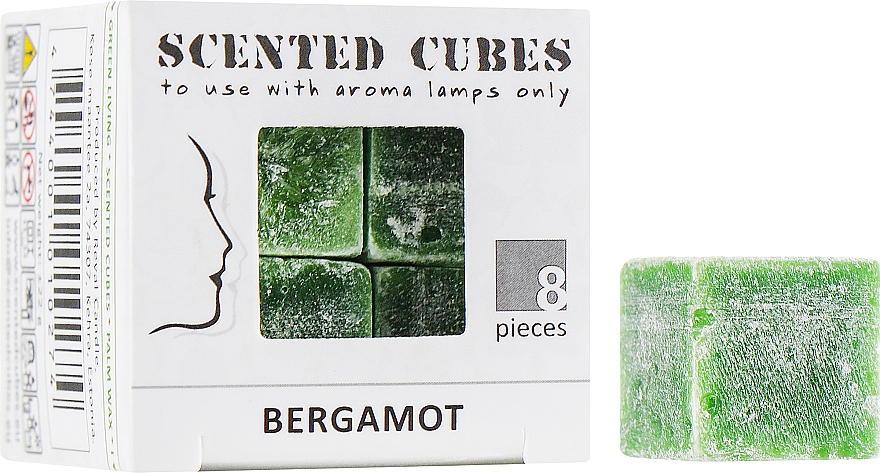 Duftwachs für Aromalampe Bergamotte - Scented Cubes Bergamot Candle — Bild N1