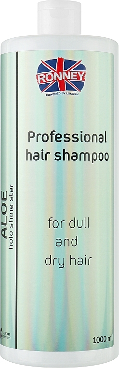 Shampoo für stumpfes und trockenes Haar - Ronney HoLo Shine Star Aloe — Bild N1