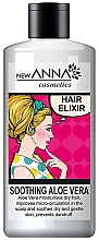 Düfte, Parfümerie und Kosmetik Beruhigendes Haarelixier mit Aloe Vera - New Anna Cosmetics Hair Elixir Soothing Aloe Vera