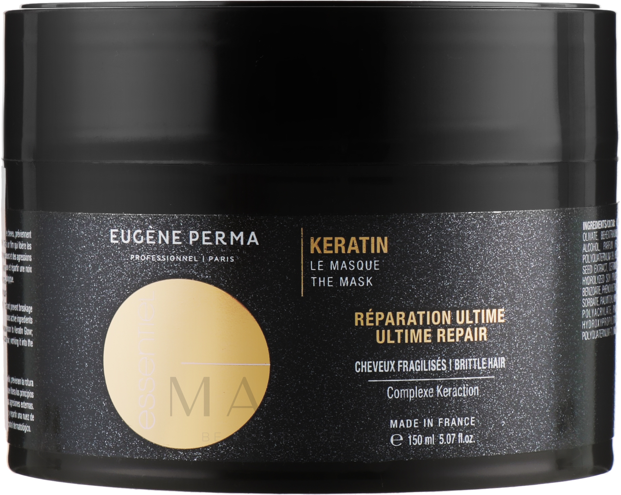 Pflegende Haarmaske - Eugene Perma Essentiel Keratin Mask — Bild 150 ml