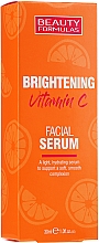 Düfte, Parfümerie und Kosmetik Aufhellendes Gesichtsserum mit Vitamin C - Beauty Formulas Brightening Vitamin C Facial Serum