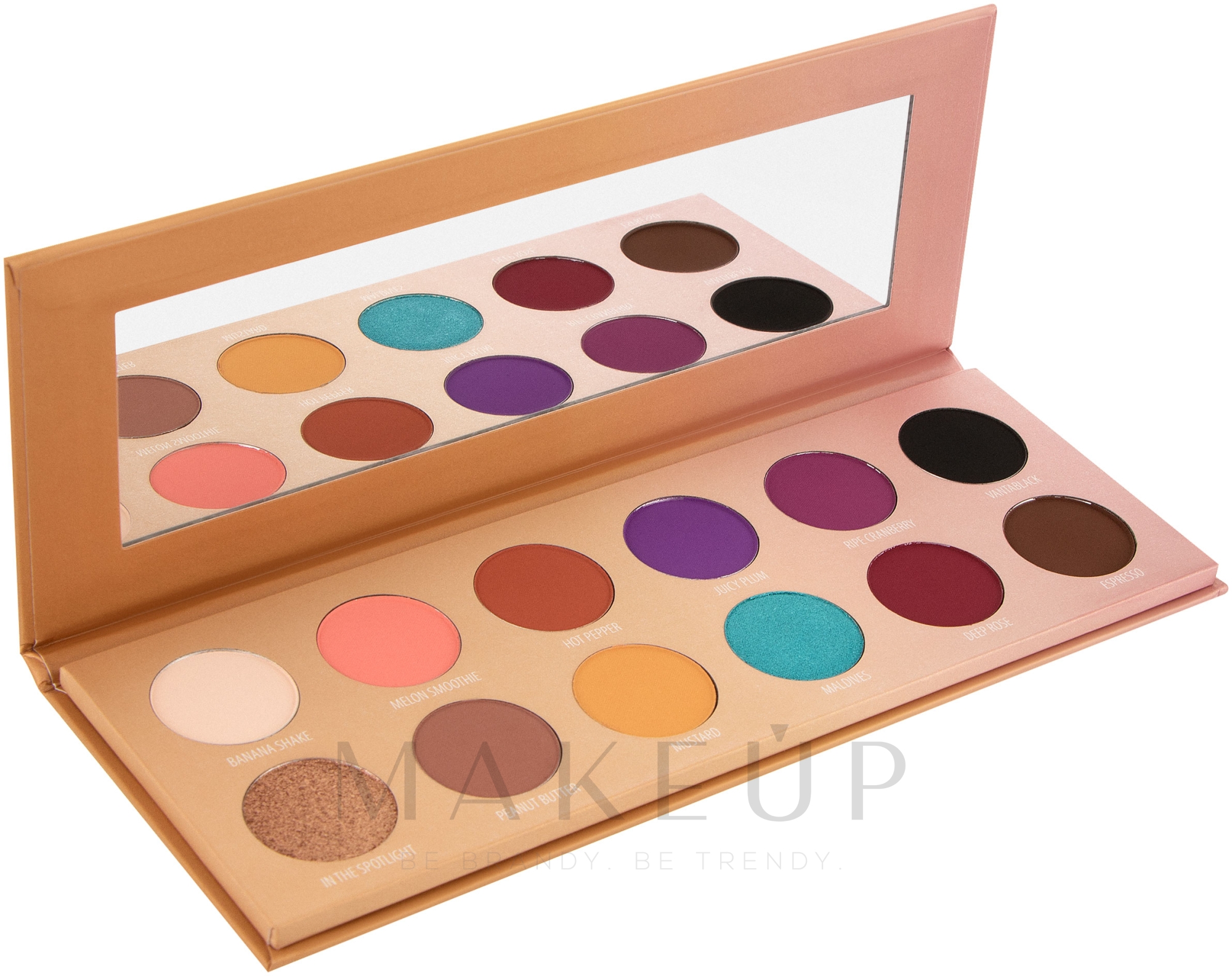 Lidschattenpalette - Affect Cosmetics Pressed Eyeshadow Palette In The Spotlight — Bild 12 x 2 g