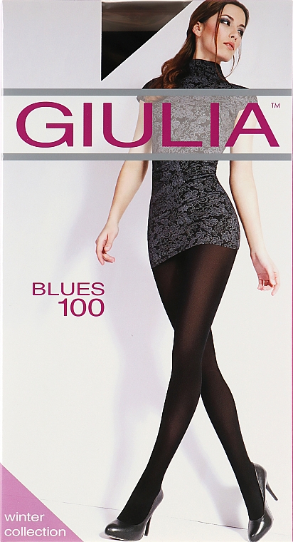 Strumpfhose Blues 3D100 Den greystone - Giulia — Bild N1