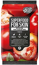 Düfte, Parfümerie und Kosmetik Revitalisierende Gesichtsreinigungstücher mit Tomaten - Superfood For Skin Fresh Food Facial Cleansing Wipes