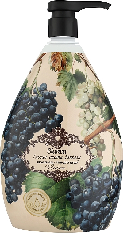 Duschgel mit Traubenextrakt und Sheabutter - Bianca Tuscan Aroma Fantasy Shower Gel — Bild N1