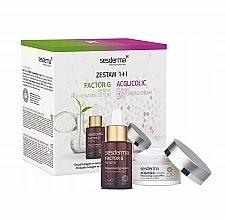 Düfte, Parfümerie und Kosmetik SesDerma Laboratories Factor G & Acglicolic (Serum 30ml + Creme 50ml) - Gesichtspflegeset