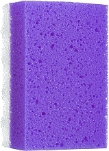 Duschschwamm quadratisch groß lila - LULA — Bild N1