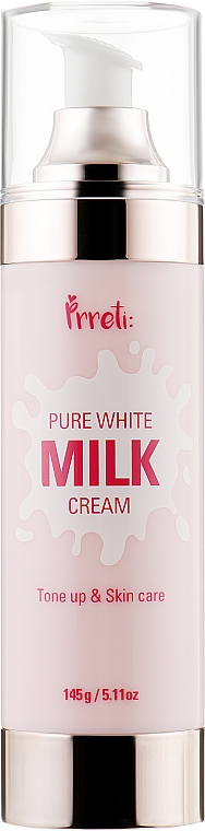 Feuchtigkeitsspendende Gesichtscreme mit Milchproteinen - Prreti Pure White Milk Cream — Foto N4