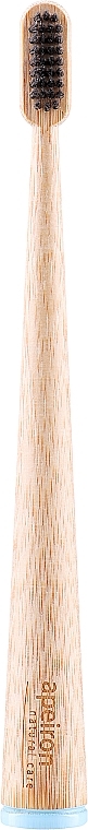 Zahnbürste aus Bambus blau - Apeiron — Bild N1