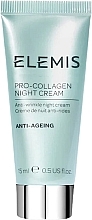 Düfte, Parfümerie und Kosmetik Feuchtigkeitsspendendes Gesichtscreme-Gel mit Kollagen - Elemis Pro-Collagen Night Cream (Mini) 