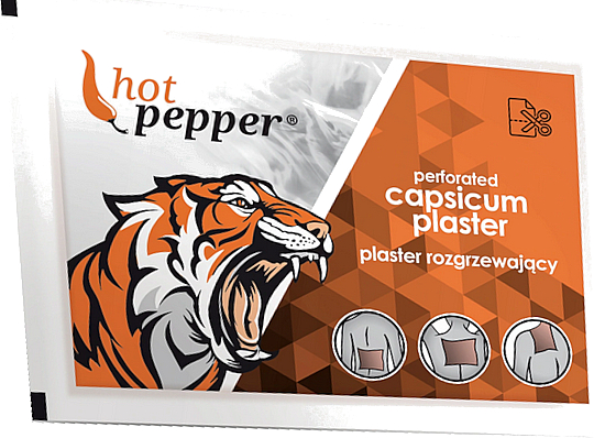 Wärmepflaster für den Körper 18x12 cm - Ntrade Hot Pepper — Bild N1