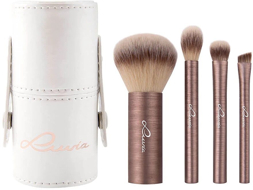 Make-up-Pinsel-Set 4-tlg. - Luvia Cosmetics Mini Prime Vegan Brush Set — Bild N2