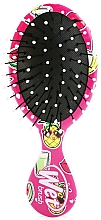 Mini-Haarbürste - Wet Brush Mini Detangler Happy Hair Brush Smiley Pineapple — Bild N3