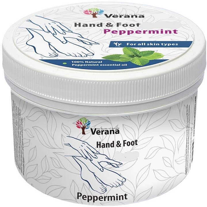 Hand- und Fußpeeling Pfefferminz - Verana Hand & Foot Scrub Peppermint — Bild N1
