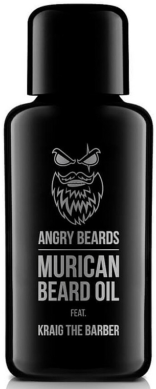 Murican-Kinn- und Bartöl gegen Juckreiz und Schuppen - Angry Beards Murican Beard Oil — Bild N2