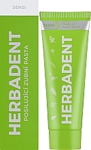 Zahnpasta - Herbadent Sensi Strengthening Toothpaste — Bild N2