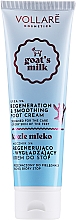 Regenerierende Fußcreme mit Ziegenmilchproteine - Vollare Goat's Milk Regenerating & Smoothing Foot Cream — Bild N1