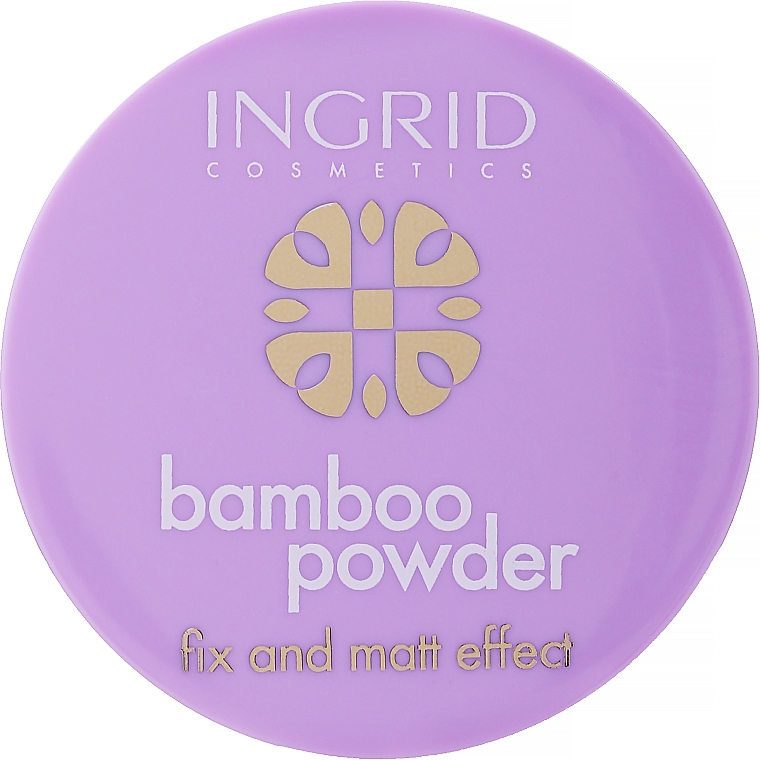 Transparenter loser Fixierpuder - Ingrid Cosmetics Professional Bamboo Powder — Bild N1