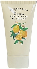 Düfte, Parfümerie und Kosmetik Handcreme Zitrone - L'Erbolario Crema Per Le Mani Al Limone