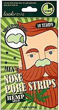 Reinigungs-Nasenstreifen für Männer mit Hanfsamen - Look At Me Hemp Seed Men’s Nose Pore Strips — Bild N1