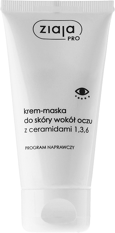 Creme-Maske für die Augenprtie mit Ceramiden - Ziaja Pro Cream-Mask For Eyes with Ceramides — Bild N1