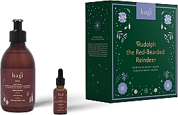 Set - Hagi Men Rudolph The Red (Shampoo 300ml + Öl 30ml)  — Bild N1