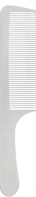 Haarkamm 13807 grau - SPL Metal Hair Combs — Bild N1