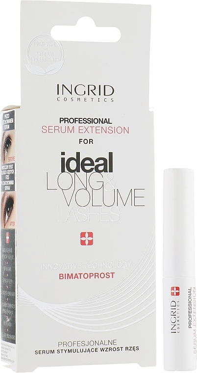 Wimpernwachstum stimulierendes Serum - Ingrid Cosmetics Ideal Long & Volume Lashes Serum — Bild N1