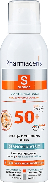 Sonnenschutzemulsion für Kinder und Babys SPF 50+ - Pharmaceris S Protective Emulsion For Children And Infants In The Sun Spf50+ — Bild N1